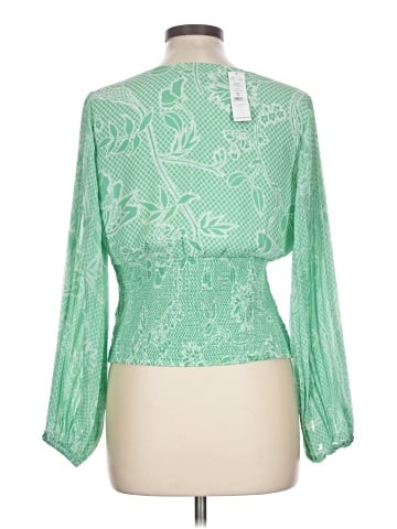 White House Black Market Long Sleeve Blouse (view 2)