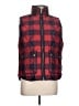 J.Crew 100% Polyester Plaid Red Vest Size L - photo 1