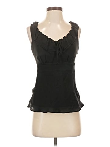 White House Black Market Sleeveless Silk Top (view 1)
