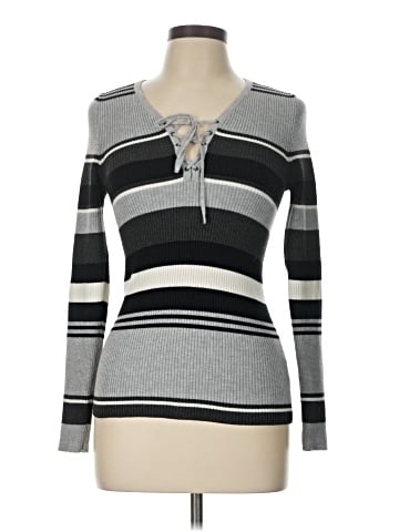 Romeo & Juliet Couture Pullover Sweater (view 1)