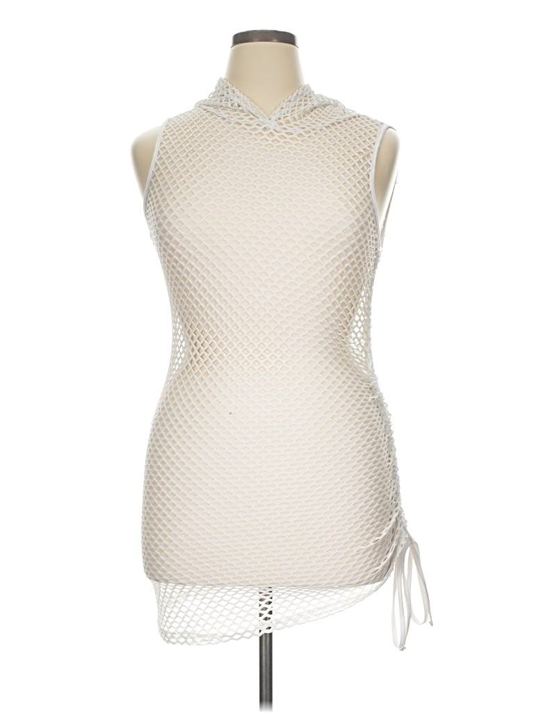 Cotton Candy Swimsuit Cover Up In Ivory