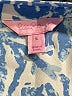Lilly Pulitzer 100% Polyester Print White Blue Sleeveless Blouse Size S - photo 7