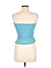 Tiger Mist Blue Sleeveless Blouse Size L - photo 2