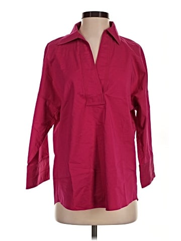 Elie Tahari 3/4 Sleeve Button-Down Shirt (view 1)