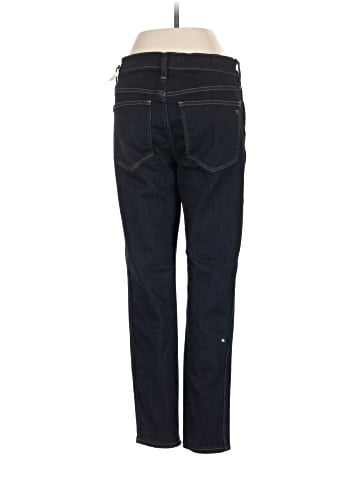 Madewell Petite 9" Mid-Rise Roadtripper Supersoft Skinny Jeans in Castell Wash (view 2)