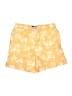 Janie and Jack 100% Polyester Tropical Yellow Board Shorts Size 8 - photo 2