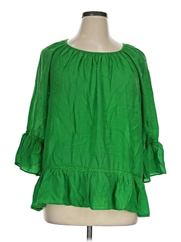 Zac & Rachel 3/4 Sleeve Blouse (view 1)