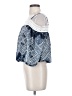 A. Byer 100% Polyester Blue 3/4 Sleeve Blouse Size XXS - photo 5