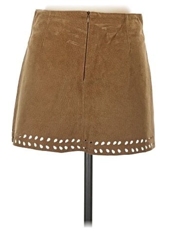 Wet Seal Leather Skirt (view 2)