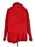 Ellos 100% Polyester Red Turtleneck Sweater Size 2X - photo 2