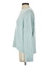 Pull&Bear Solid Blue Pullover Sweater Size S - photo 5