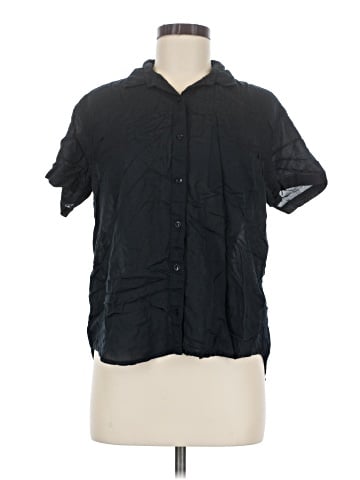 Obey Short Sleeve Blouse (view 1)