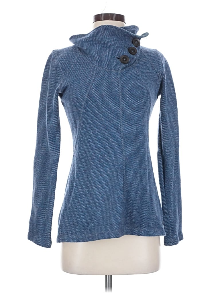 Pre-owned Prana Fleece Jacket In Blue