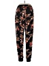 Lularoe Floral Black Casual Pants Size L - photo 2