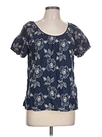 Lucky Brand Short Sleeve Blouse (view 1)