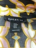 Bailey 44 100% Polyester Print Yellow Long Sleeve Blouse Size M - photo 4
