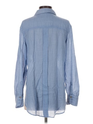 Free People Long Sleeve Button-Down Shirt (view 2)