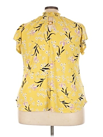 Adrienne Vittadini Short Sleeve Blouse (view 2)