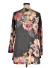 Soft Surroundings Floral Gray Pullover Sweater Size XL - photo 2