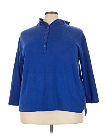 Woman Within Pullover Sweater (view 1)