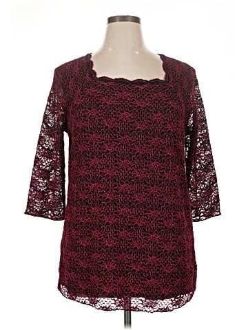 Cj Banks 3/4 Sleeve Blouse (view 1)