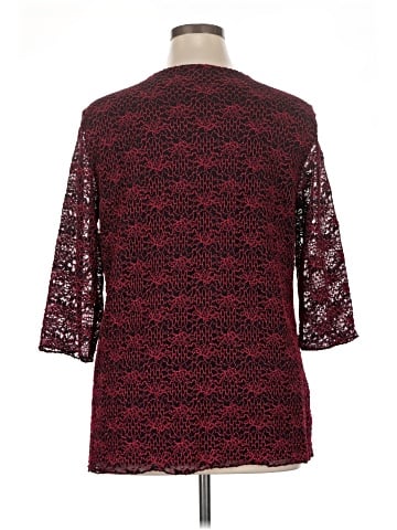 Cj Banks 3/4 Sleeve Blouse (view 2)