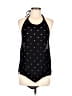 Anthropologie 100% Polyester Black Halter Top Size XL - photo 1
