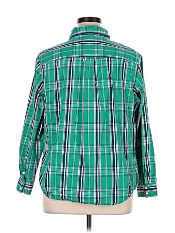 St. John's Bay Long Sleeve Button-Down Shirt (view 2)
