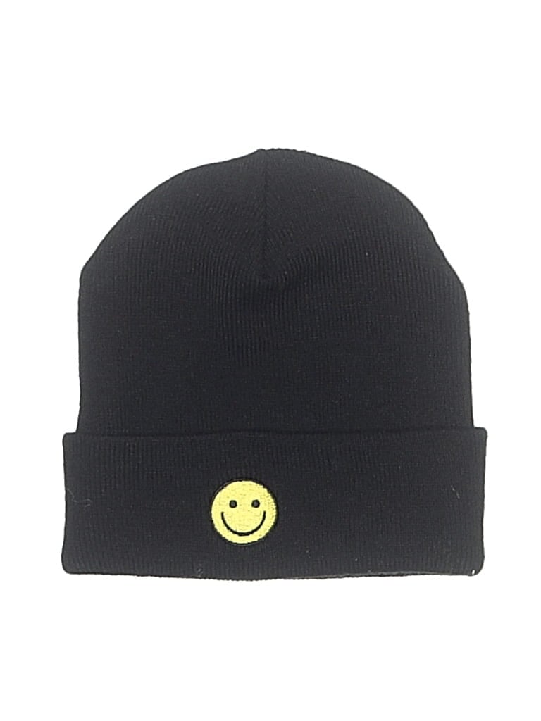 Pre-owned David & Young Beanie Hat In Black