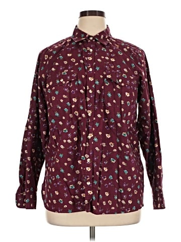 SONOMA life + style Long Sleeve Button-Down Shirt (view 1)