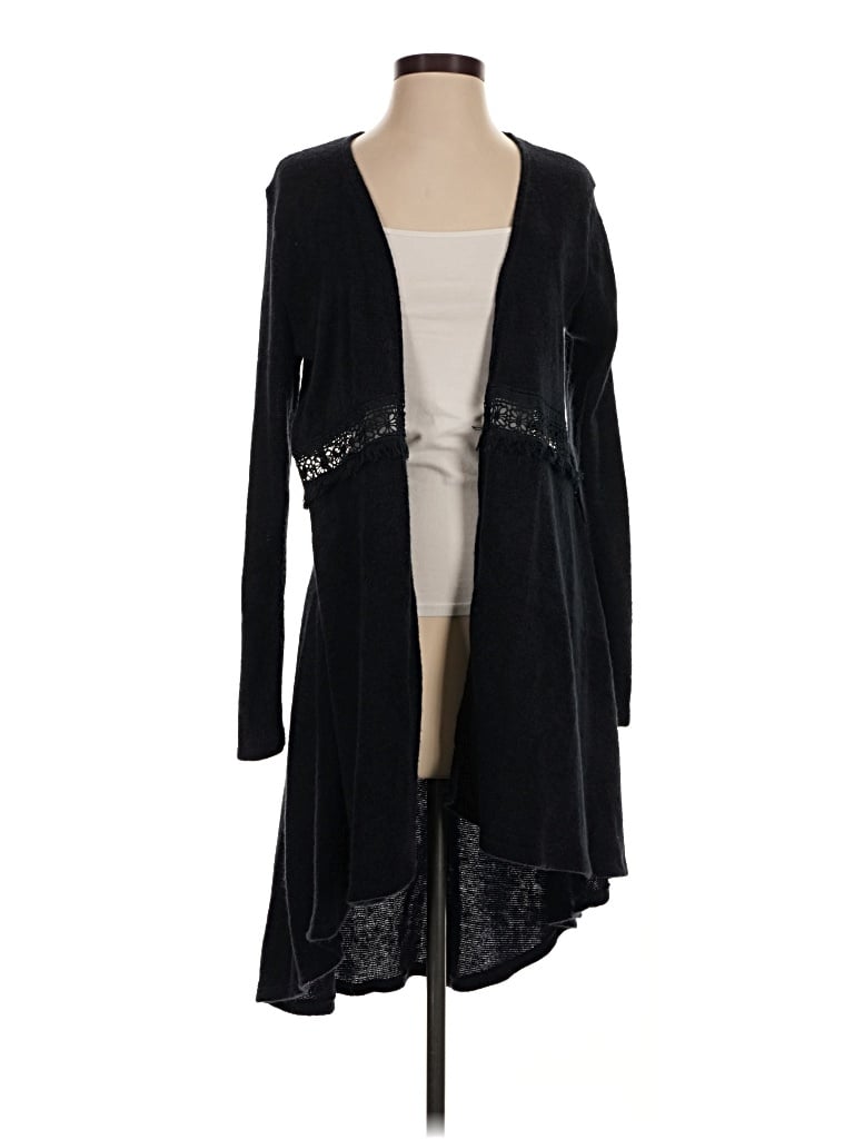 Pre-owned Blue Rain Cardigan Sweater In Black