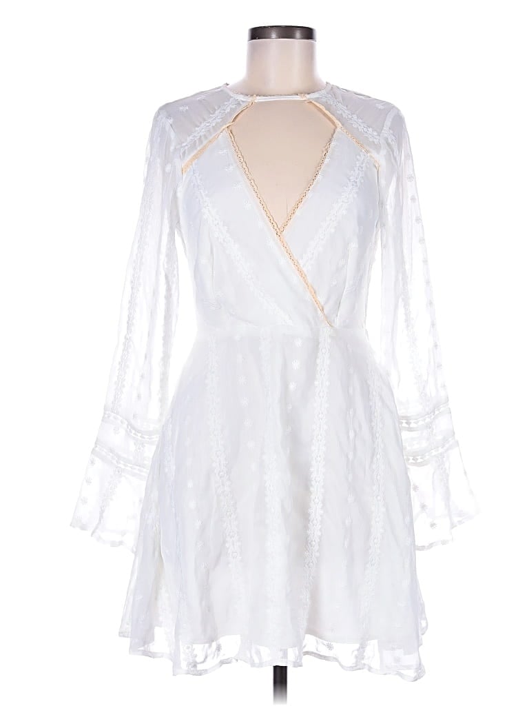 Pre-owned Endless Rose Cocktail Dress In White