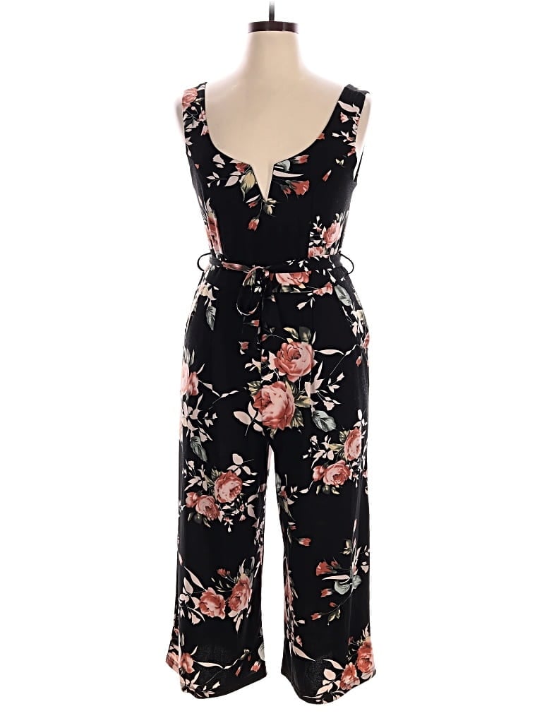 Pre-owned Papillon Jumpsuit In Black