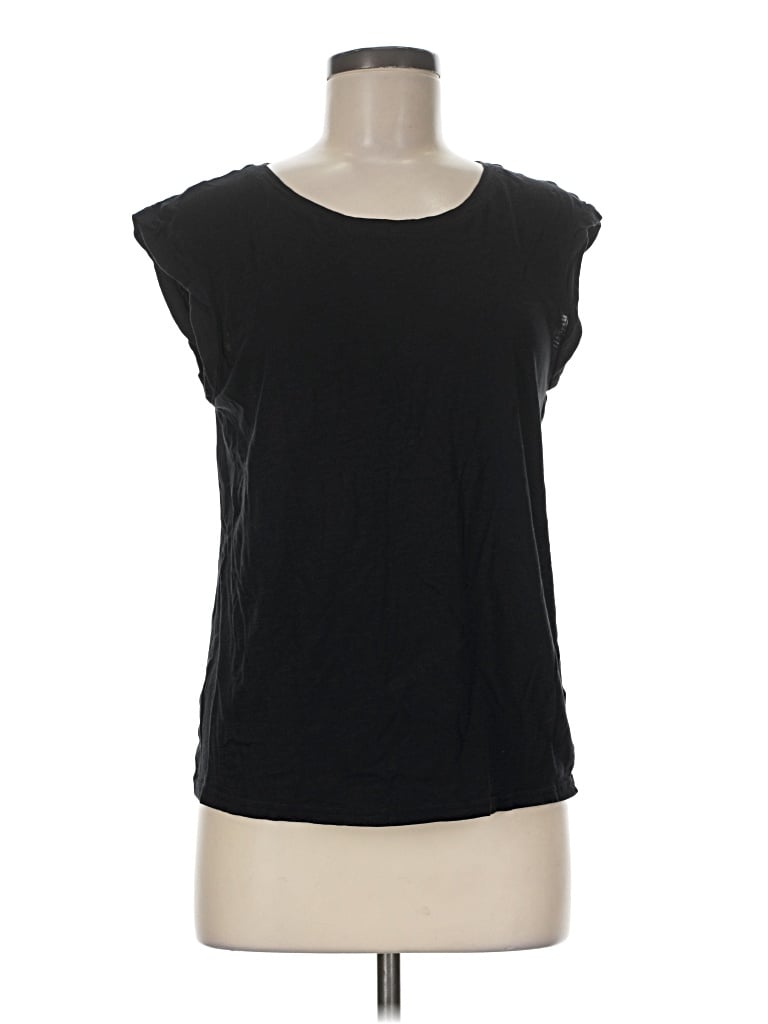Pre-owned Pact Sleeveless T-shirt In Black