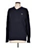 Lacoste 100% Cotton Blue Pullover Sweater Size L - photo 1