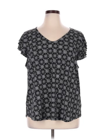 PREMISE Short Sleeve Blouse (view 1)