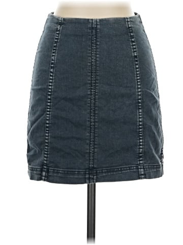 Free People Denim Skirt (view 1)