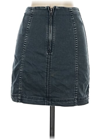 Free People Denim Skirt (view 2)