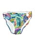 Venus Paisley White Silver Swimsuit Bottoms Size 8 - photo 1