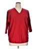 Vila Milano Solid Red Pullover Sweater Size 1X - photo 1