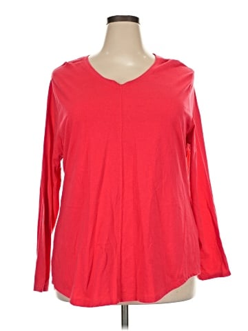 Just My Size 3/4 Sleeve T-Shirt (view 1)
