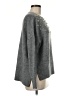 Ann Taylor LOFT Outlet Stars Gray Pullover Sweater Size M - photo 4