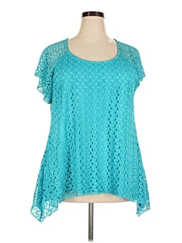 DressBarn Short Sleeve Blouse (view 1)
