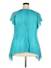 DressBarn 100% Polyester Teal Short Sleeve Blouse Size 2X - photo 2