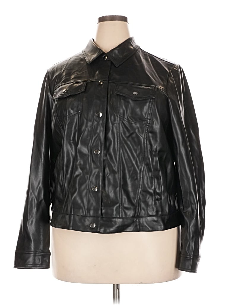 Pre-owned Torrid Jacket In Black