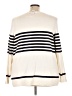 Lane Bryant Stripes Ivory Pullover Sweater Size 26 - 28 Plus - photo 2