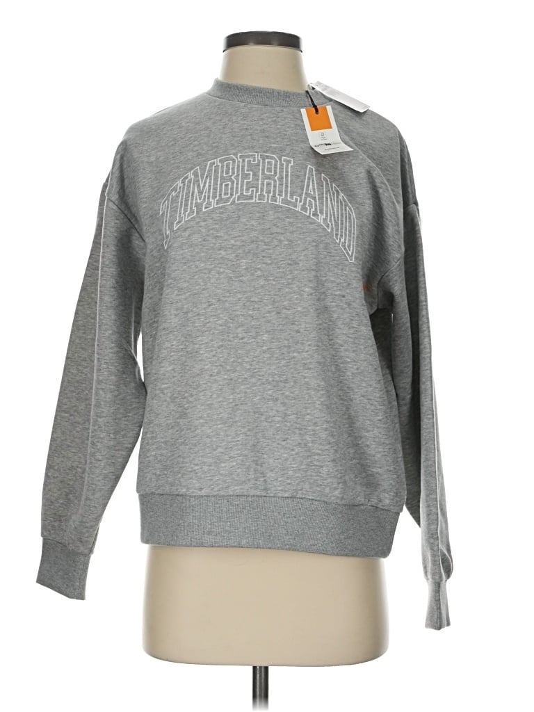 Pre-owned Timberland Sweatshirt In Gray