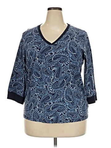 Jones New York Sport 3/4 Sleeve T-Shirt (view 1)