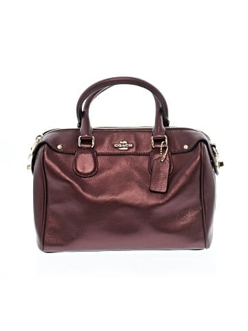 Coach Leather Satchel (view 1)