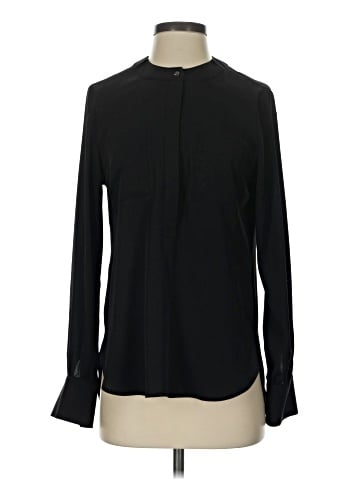 White House Black Market Long Sleeve Blouse (view 1)